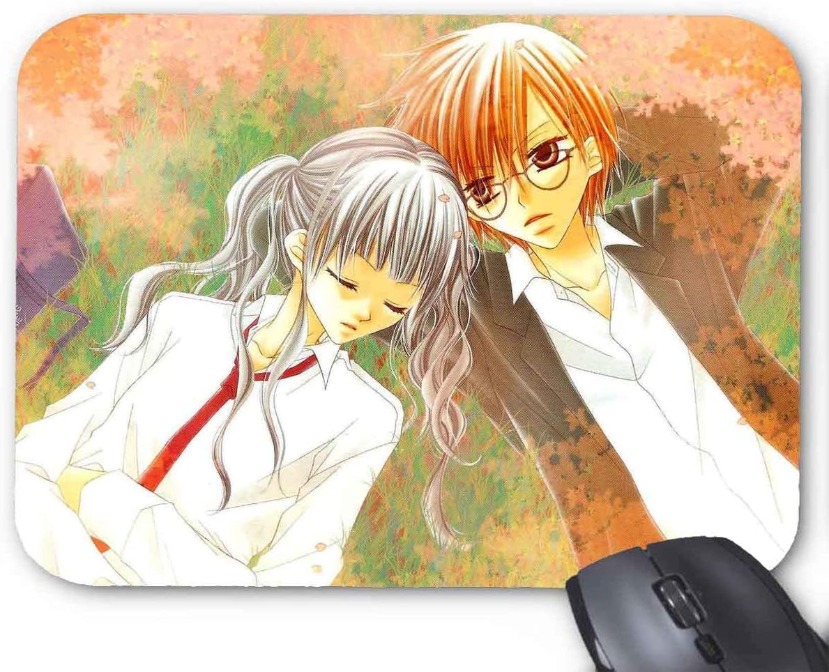 Amazon Com Anime Girl Abd Boy Mouse Pad 9 8 X 7 8 In Office