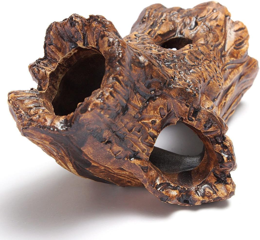 Artificial Tree Log Cave for Fish Aquarium Decoration