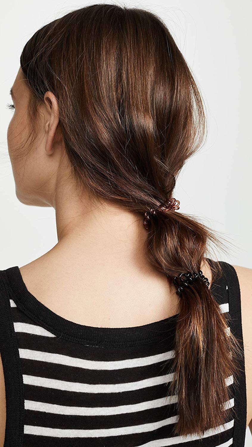 Amazon Com Kitsch Spiral Hair Ties Coil Hair Ties Phone Cord