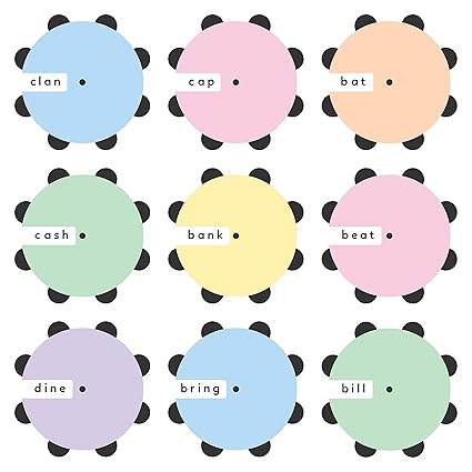 Vellom Word Families (Rhyming Words) - Combo Pack (3 Sets)