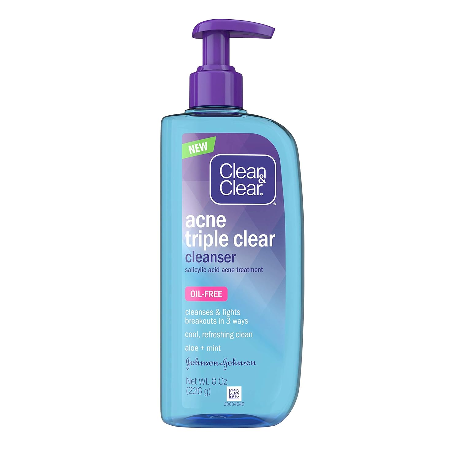 clean and clear triple cleanse exfoliating scrub