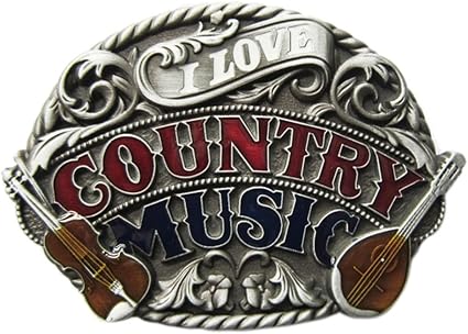 music belt buckle