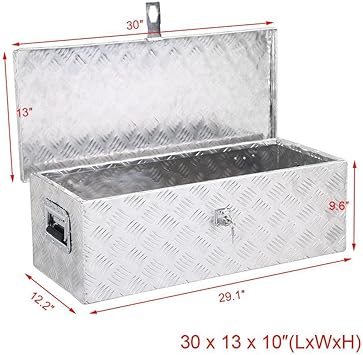 Amazon Com Go2buy Aluminum Tool Box Storage For Truck Pickup Bed
