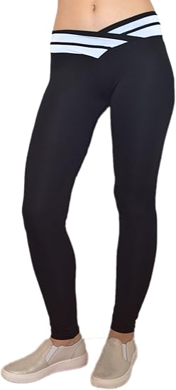 tight black yoga pants