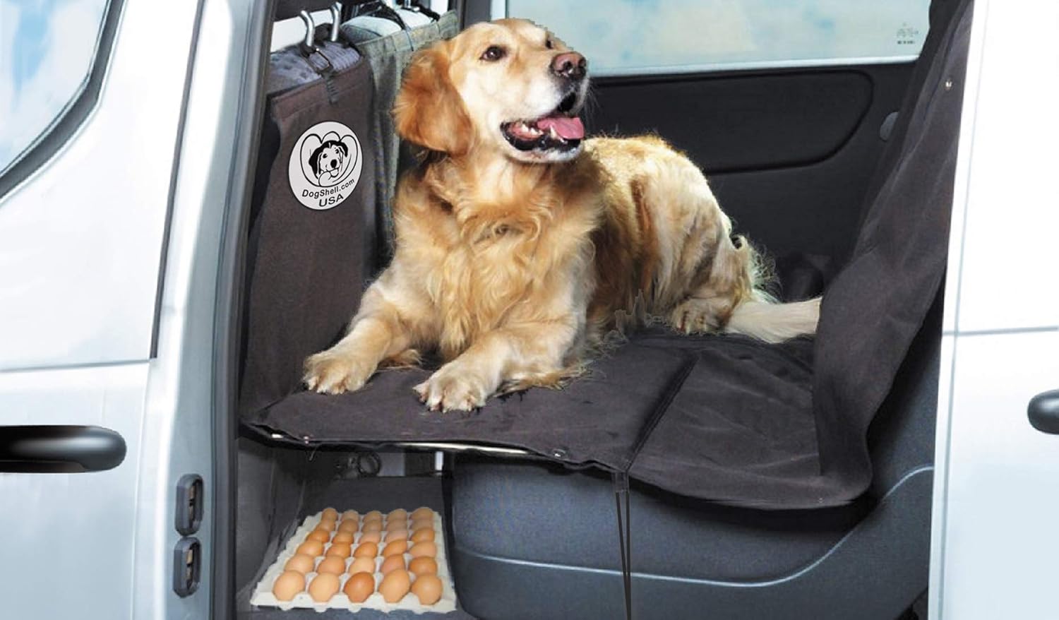 tacoma back seat dog cover