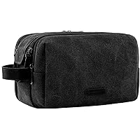 Toiletry Bag for Men, BAGSMART Travel Toiletry Organizer Dopp Kit Water-resistant Shaving Bag for Toiletries Accessories…