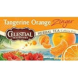 Celestial Seasonings Tangerine Orange Zinger Herbal Tea, 20 Count