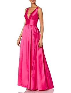 mac duggal beaded collar jersey gown