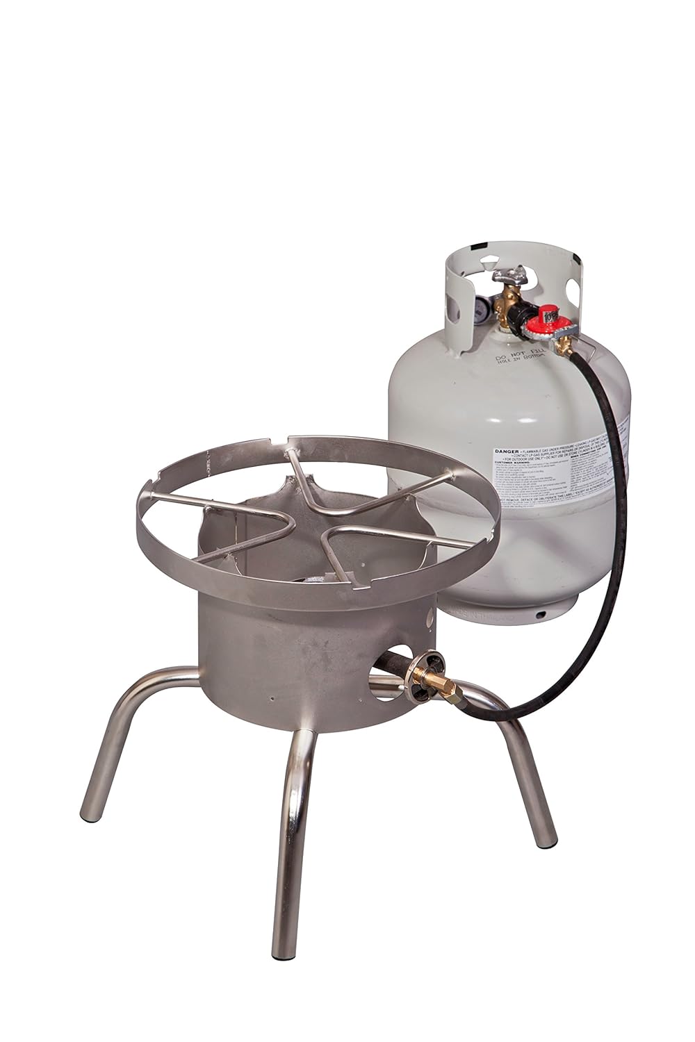 Camp Chef Stainless Single 60,000 Btu High Output Single Burner Stove