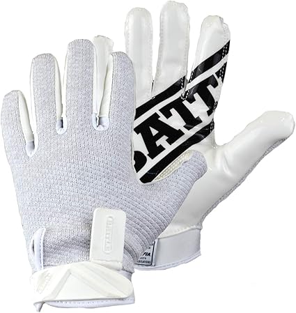 white receiver gloves