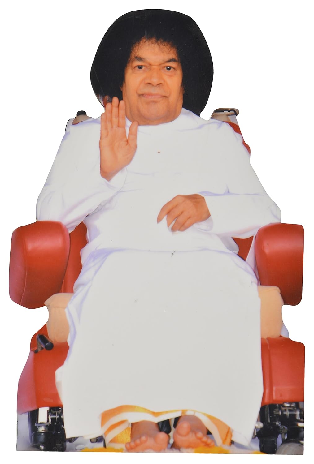 Buy SHREE Vignesh & CO Wooden Sathya Sai Baba Photo Frame (30 cm x 19