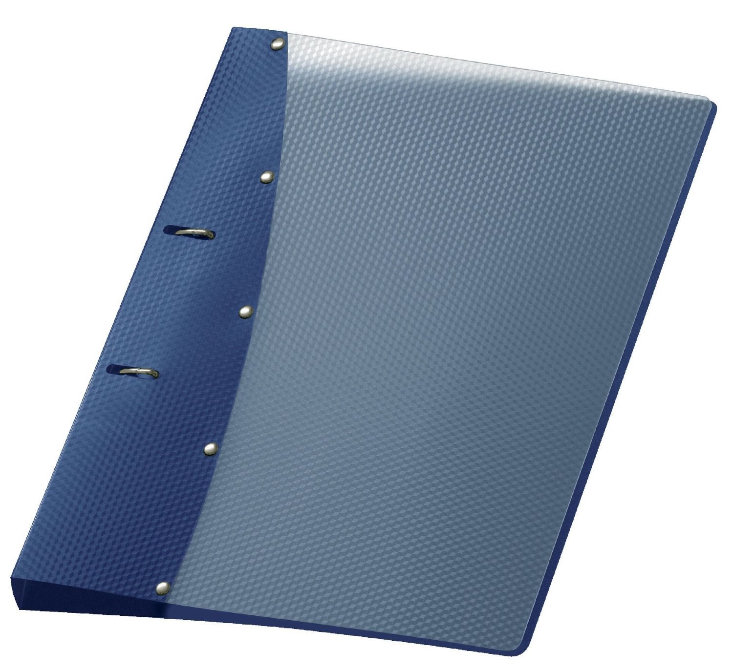 Veloflex 1141450 Diamond Ring Binder DIN 210 x 297 mm, Combi Mechanism Ring Binder A4 Blue