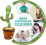 seOSTO Volume Control Talking Cactus Toy Repeats What You Say 12.6in view 5