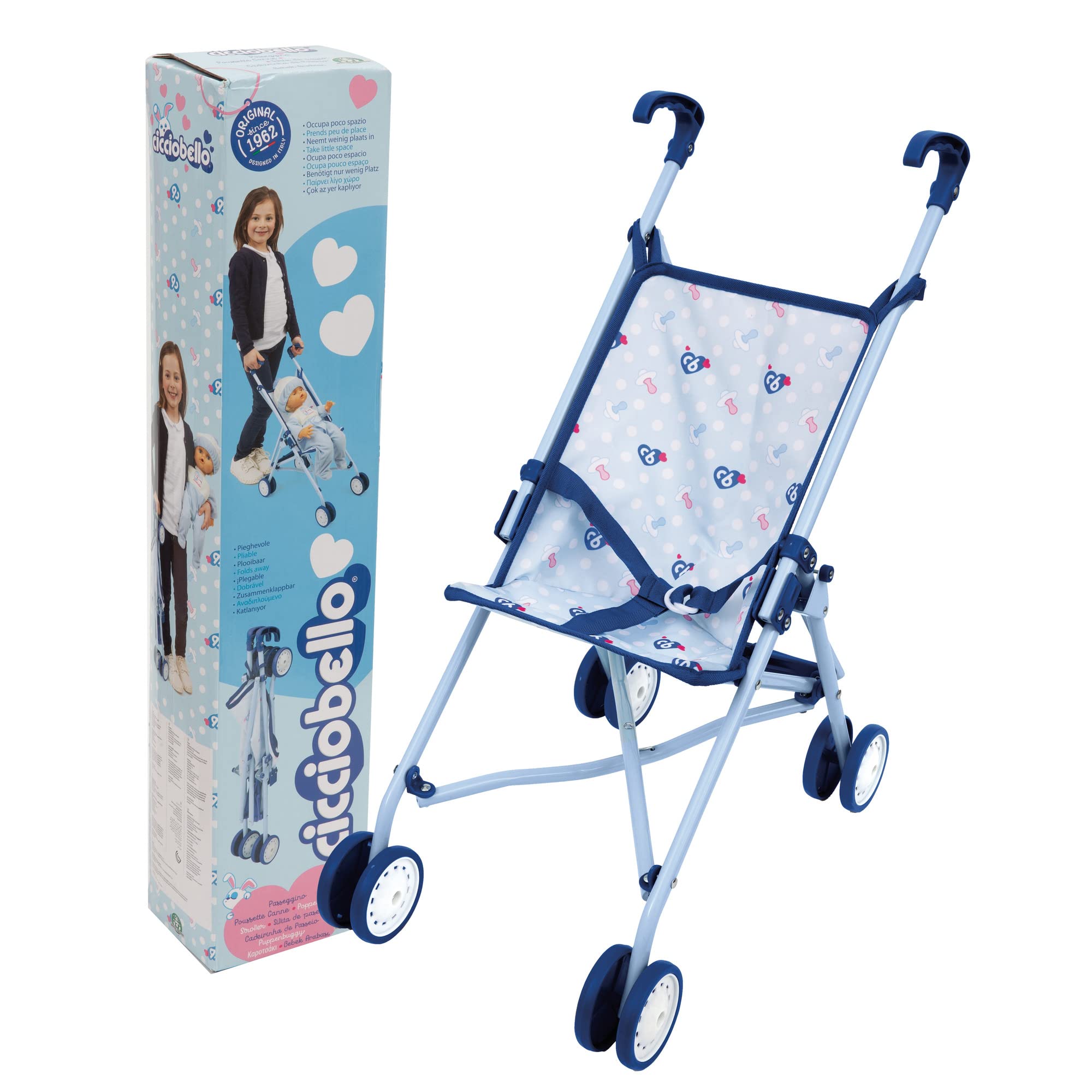 Giochi Preziosi GPZ06995 Cicciobello Pushchair Single Multi-Coloured