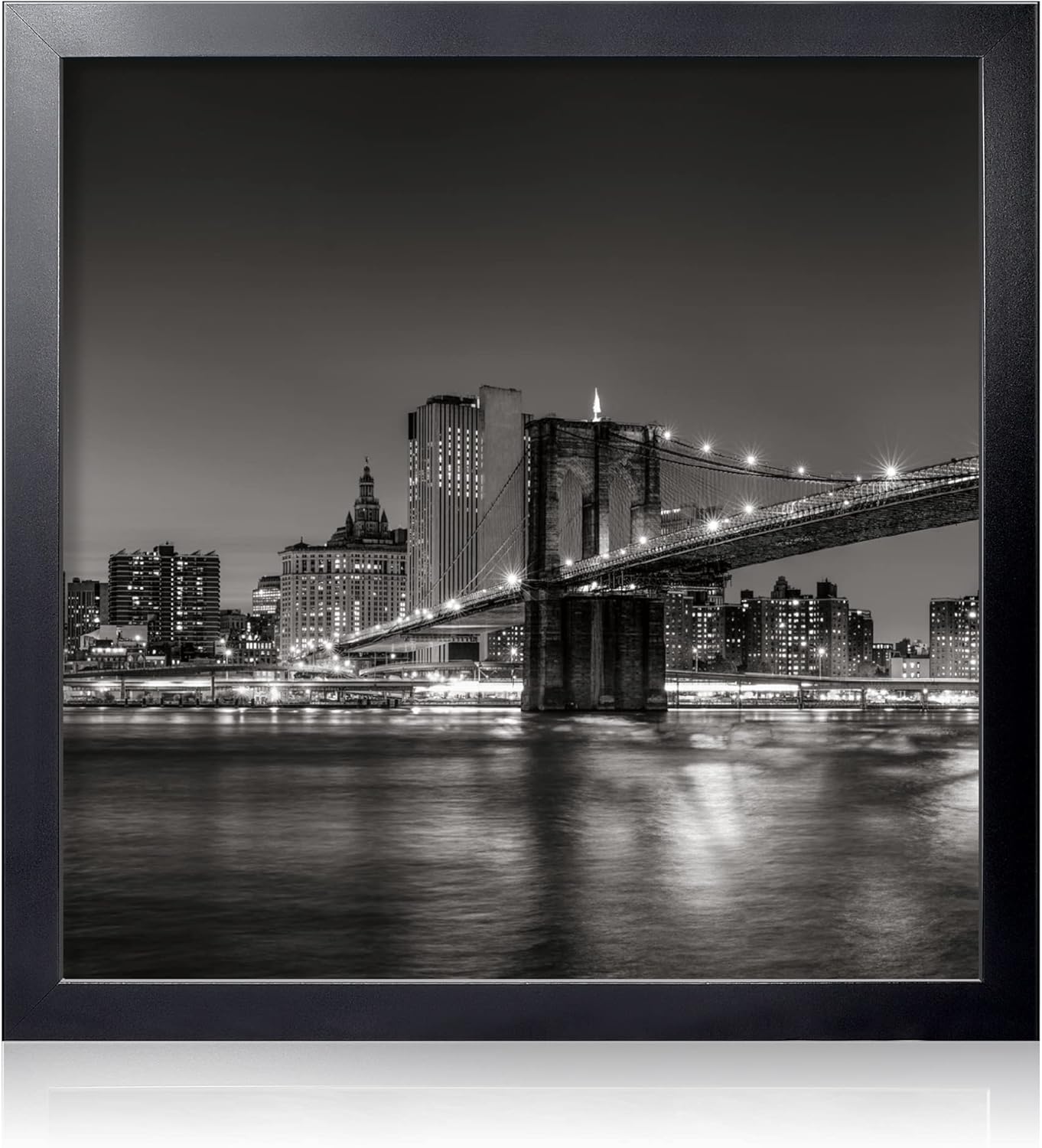 Photo Albums, Frames & Accessories - Annecy 20x20 Picture Frame Black（1 Pack）, Square Picture Frame for Wall Decoration, Classic Black Minimalist Style Suitable for Decorating Houses, Offices, Hotels