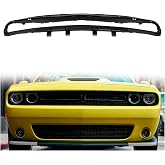 HECASA Grille Reinforcement Compatible with 2015-2023 Dodge Challenger | Front Grill Replacement for 68258750AC CH1223103 Bumper Reinforcement Fit STRAIGHT Plastic