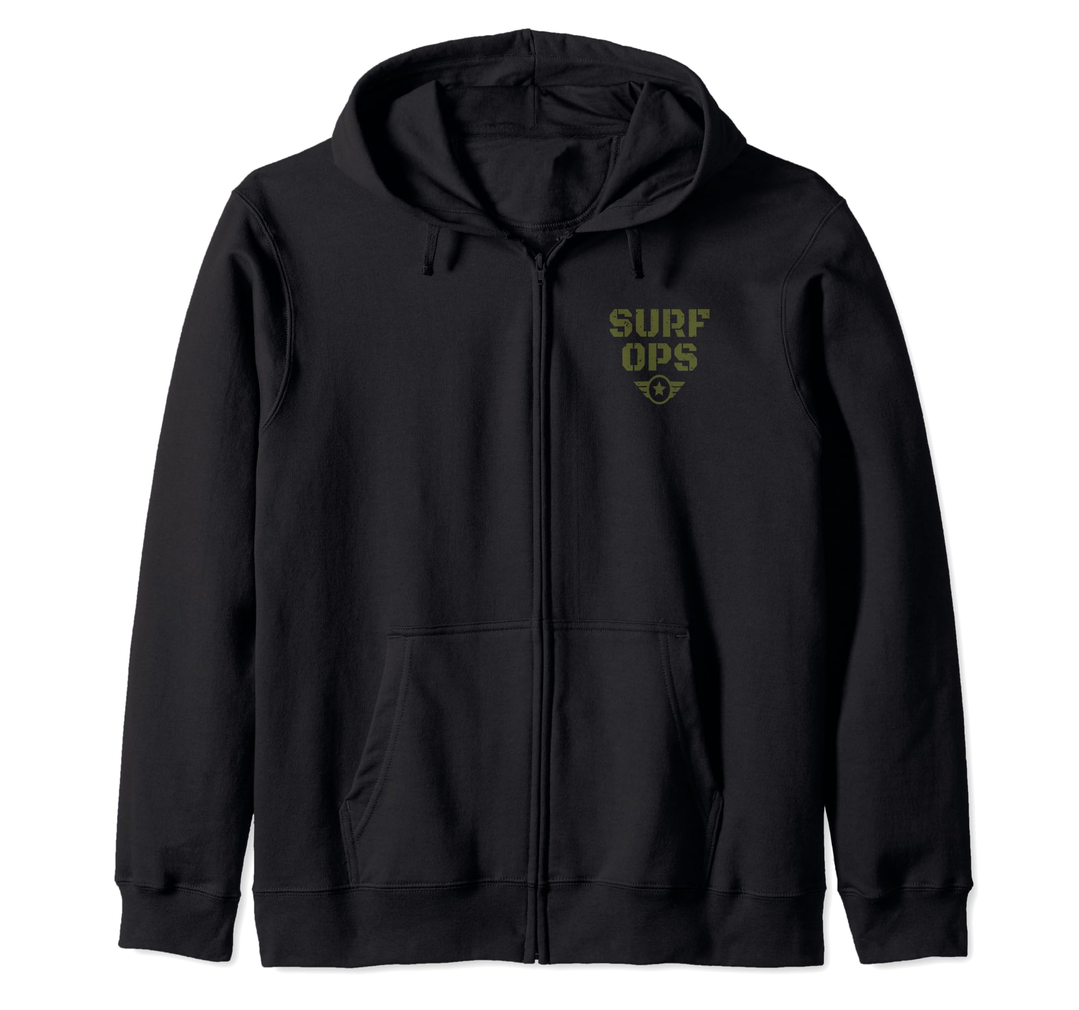Surf Ops Surf Club Point Bravo Double-sided Zip Hoodie