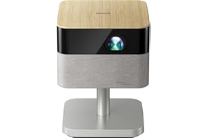 Epson Lifestudio Flex Plus 4K PRO-UHD Portable Lifestyle Projector, 1,000 Lumens of Colour and White Brightness, Sound by Bos