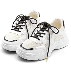 YJRVFINE Athletic Round Shoe Laces: 2 Pairs 47 Inch