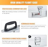 Trintion Aluminium Tool Box Flight Case with Password Lockable Storage view 3