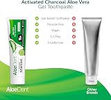 Aloe Dent Charcoal Toothpaste Fluoride Free 100 ml Natural Action view 6