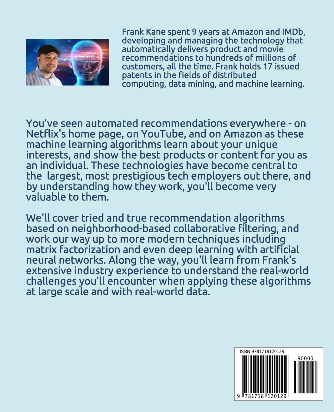 building recommender systems with machine learning and ai