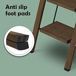 Taranta 3 Step Ladder,Aluminum Lightweight Folding