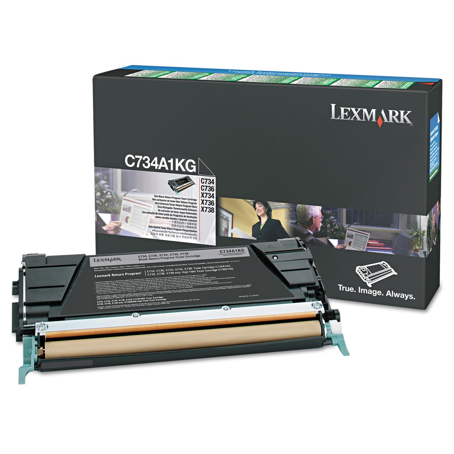 Lexmark X746H1KG Laser Toner for X746 - Black