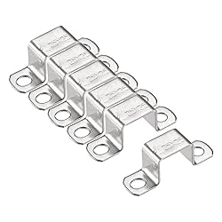 uxcell U Shaped Connector Bracket 22 x 27mm 304