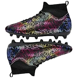HESBITEUL Soccer Cleats for Men Women Football Turf