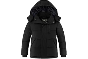 ZSHOW Boy's Warm Winter Coat Soft Fleece Jacket Waterproof Snow Coat