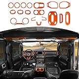 RT-TCZ for Jeep JL Interior Accessories Orange Trim