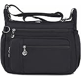 YouNuo Cross body Purse, Nylon Crossbody Bags for Women with Pockets and Compartments, Waterproof Crossbody Shoulder Handbags | Nylon, with Pockets, and Compartments, Waterproof