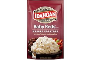 Idahoan, Mashed Potatoes, Baby Reds with Skins and Creamy Butter, 4 oz