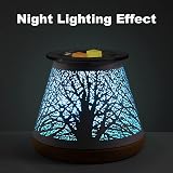 HIEODPRO Wax Melt Warmer with 7 Color Changing LED Light view 5