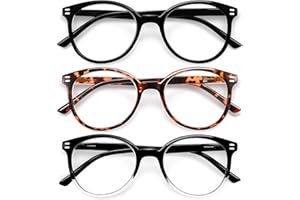 GIBLOGO Reading Glasses for Women/Men Eye Glasses Blue Light Reading Glasses Cheaters Eyeglasses