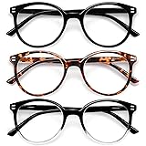 GIBLOGO Reading Glasses for Women/Men Eye Glasses