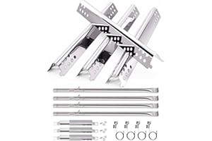 Yiming Grill Replacement Parts for Char-Broil Performance 475 4 Burner 463347017, 463335517, 463342119, 463276517, 463244819 Grill Models, Heat Plates, Burners, Carryover Tubes & Igniters Replacement