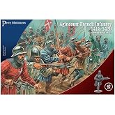 Perry Miniatures - Set AO 50 Agincourt French Infantry 1415-29 Plastic 28mm Toy Soldiers Set