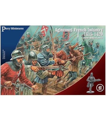 Amazon.com: Perry Miniatures WR1 War of the Roses 1455-87 28mm 1:56 40  figures : Arts, Crafts & Sewing