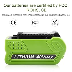 Tree.NB 6.0Ah 40V Lithium Battery - Replacement for