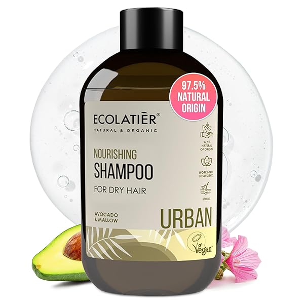 ECOLATIÈR MOISTURIZING SHAMPOO FOR DRY HAIR – AVOCADO...
