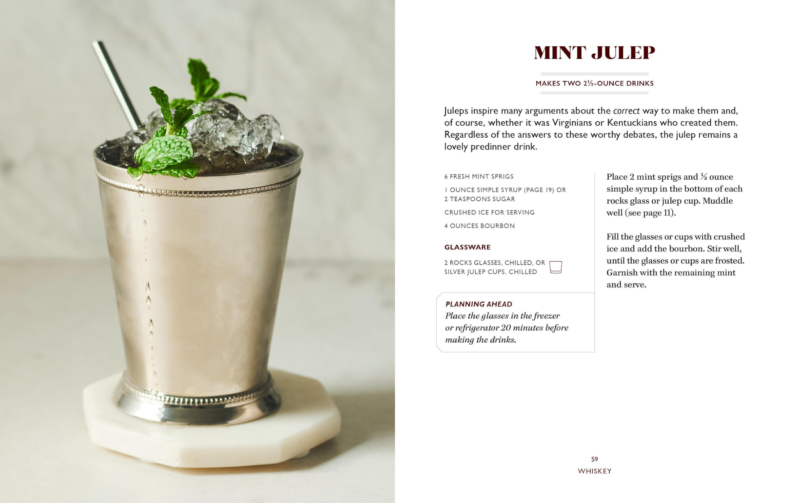 The Artisanal Kitchen: Classic Cocktails: The Very Best Martinis, Margaritas, Manhattans, and More