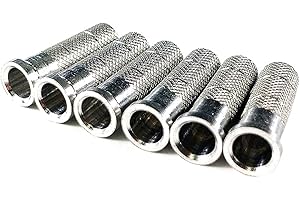 Zhan Yi Aluminum Arrow Inserts 0.244"-.246''/6.2mm for Standard Arrows Compound Recurve Bow (24/50/100 Pack)