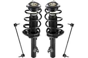 AEAGLE Front Strut Assembly & Sway Bar Links for 2004-2009 Mazda 3, 2006-2010 Mazda 5, Shock Absorbers Replace 172264 172263 4PCS
