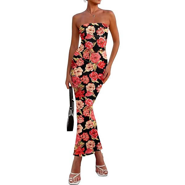 green emerald velvet dress Pink Floral Halter Fit and Flare Mini Dress