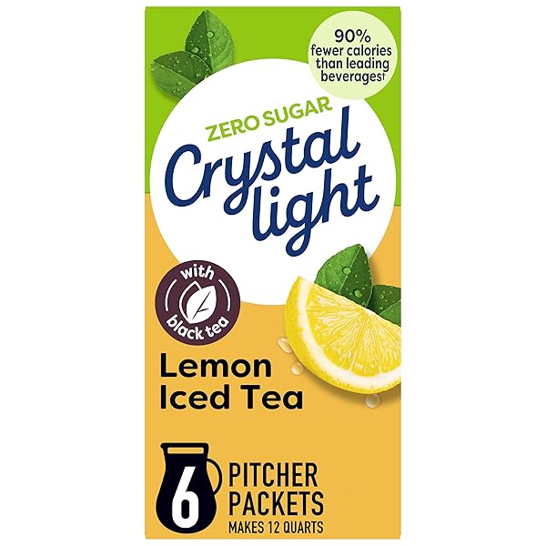 CRYSTAL LIGHT DRINK MIX, 6 PITCHER PACKETS, FOR...