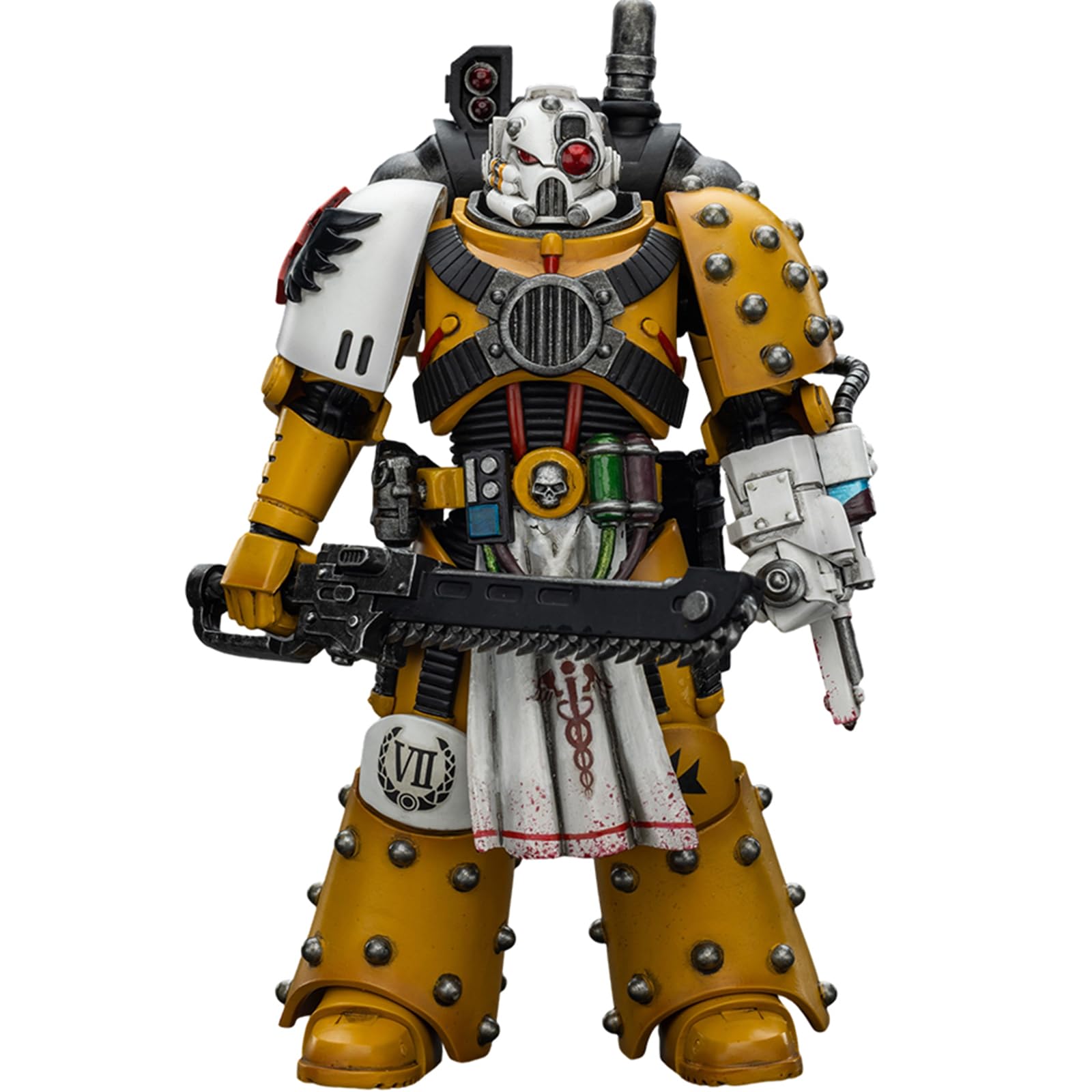 JOYTOY Warhammer 40k Imperial Fists Legion Apothecary 1/18 Action Figure Collect And Display Model โ image 1