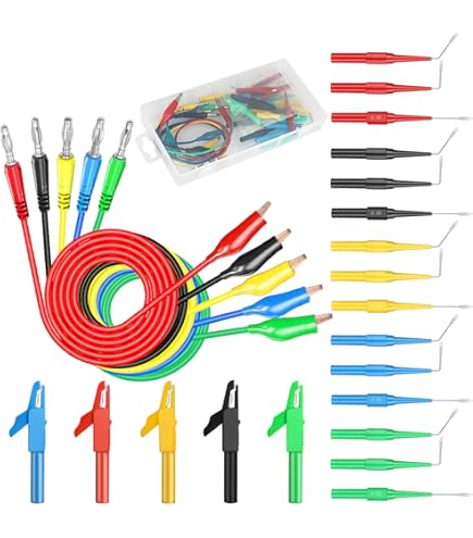 AUTOOL 68PCS Multimeter Test Leads Kit, Test Leads With