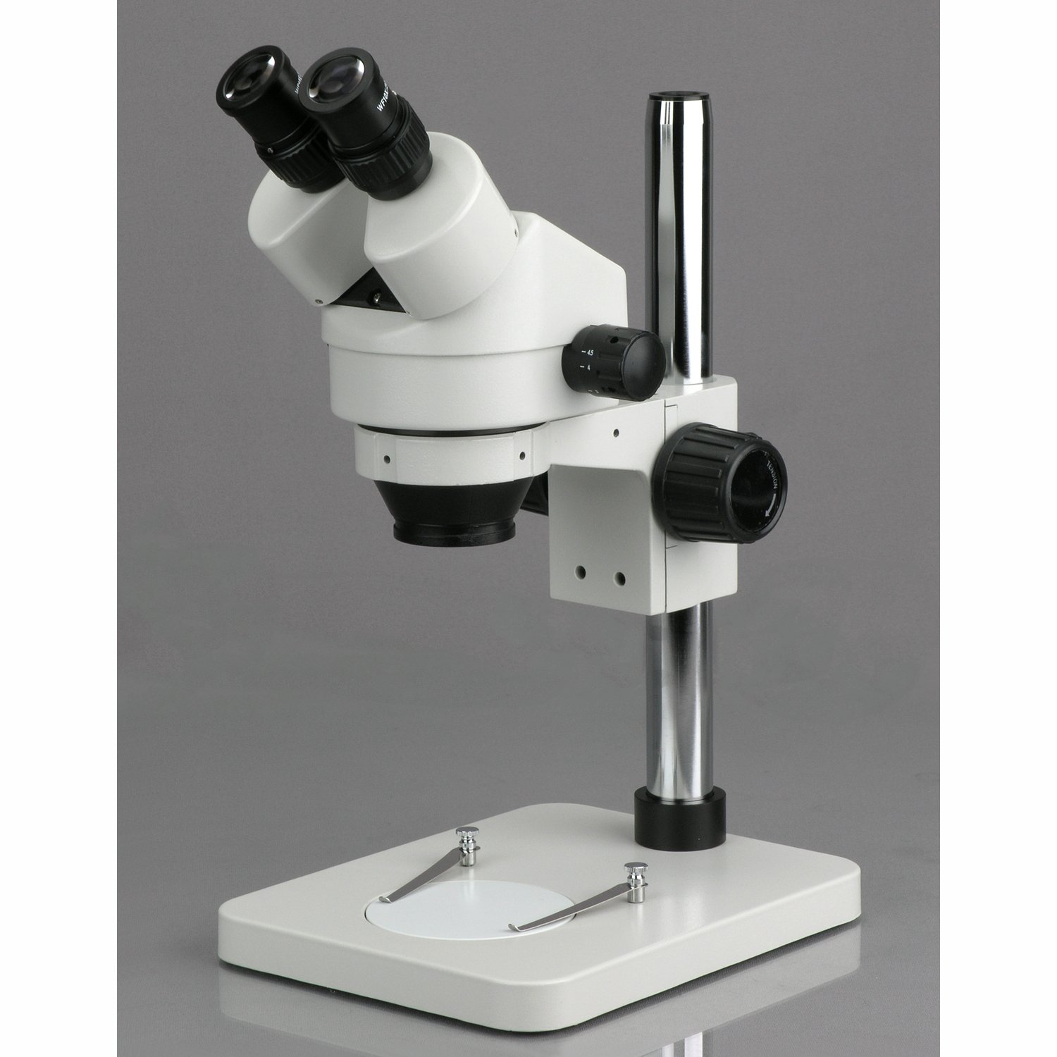 AmScope SM1BSL64SV331 7X45X Stereo Binocular Microscope With 14